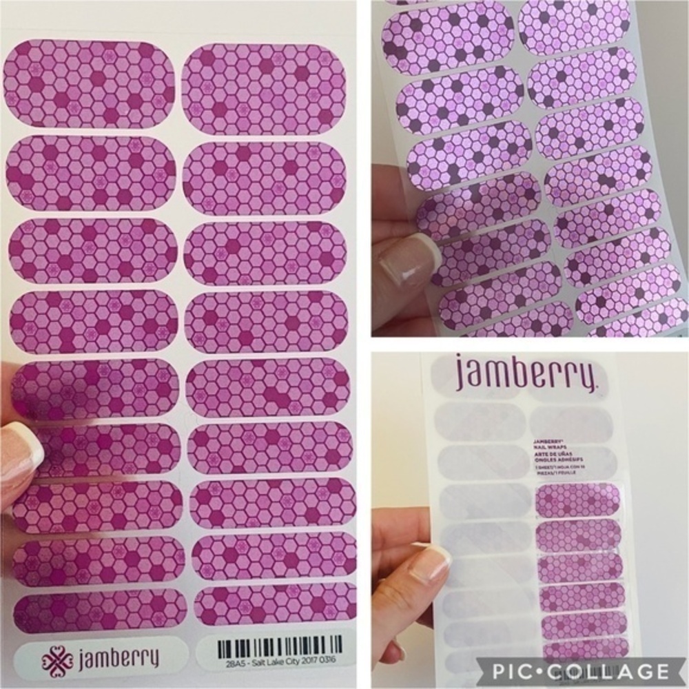 🆕 RARE Salt Lake City EXCLUSIVE Jamberry Full Sheet Nail Wraps